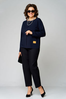 Джемпер Bliss 8069 темно-синий