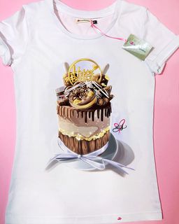 Эксклюзивная футболка Yana Pletneva упаковка плотный Zip пакет!