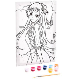 Картина по номерам Розовые мечты, 20 30 см - Школа талантов фото 3