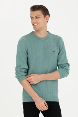Мужской мятный свитер - U.s. polo assn фото 17