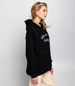 Худи #КТ3304 (1), чёрный