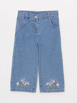 Nak?? Detayl? K?z Bebek Jean Pantolon - Waikiki фото 3