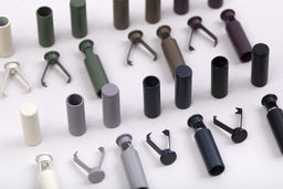 Концевик металл Gamma GB 1652 цветные в пакете 20 шт №2 Белый