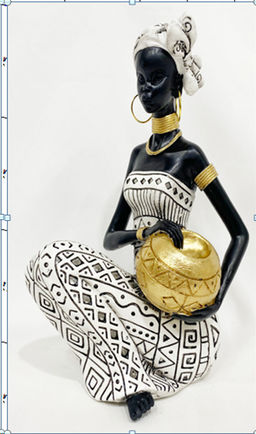 Фигурка Африканка 25 см / LY240331-A /уп 8/