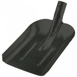 Лопата совковая, ребра жесткости, покрытая порошком, без черенка (Россия)