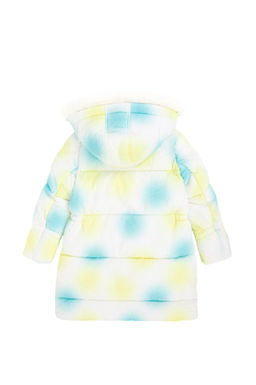 Кремовое пальто для девочки Неожиданная скидка в корзине - U.s. polo assn фото 3