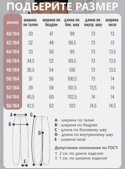 Брюки жен.арт.1226/4-3,черные - Binita фото 14