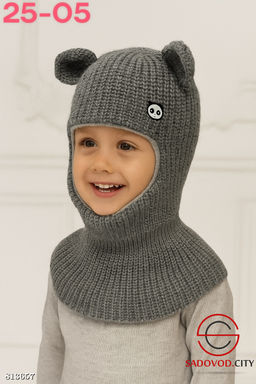 Шапка с ушками для мальчика - Bruno фото 12