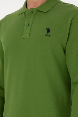 Мужской зеленый базовый свитшот Неожиданная скидка в корзине - U.s. polo assn фото 21