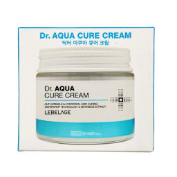 Антивозрастной увлажняющий аква-крем для лица Dr. Aqua Cure Cream Lebelage, Корея, 70 мл Акция