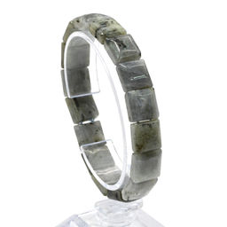 Браслет из лабрадора сегмент 12*12мм, 16см