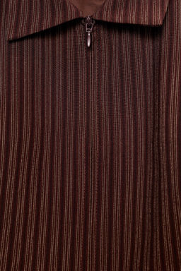 STRIPED ZIP-UP WAISTCOAT - Zara фото 7