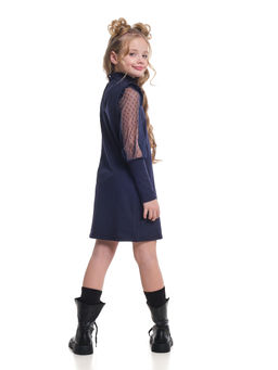 Платье вечернее для подростка UD 6829 т.синий - Mini maxi фото 2