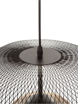 Светильник потолочный BayerLux Margarethe, 1×40 Вт, Е27, черный/золото, 35×35×36 см