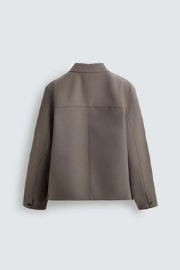 RELAXED FIT OVERSHIRT WITH POCKETS - Zara фото 9