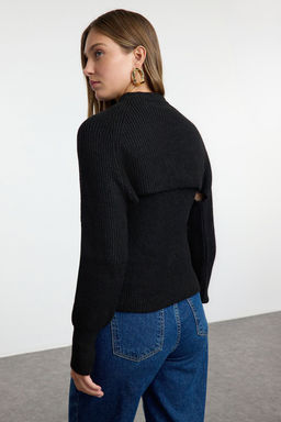 Tas Yumusak Dokulu Ikili Tak?m Bolerolu Triko Kazak TWOAW25KZ00020 - Trendyolmilla фото 10