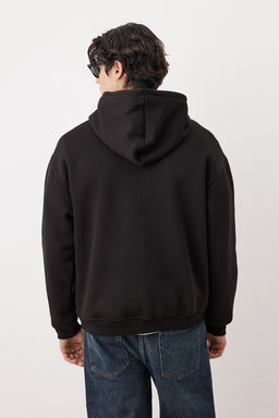 TRENDYOL MAN Beyaz Oversize/Genis Kesim Kapusonlu Etiketli Ici Polar/S?cak Tutan Sweatshirt TMNAW21SW2005 - Trendyolmilla фото 70