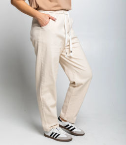 Брюки #КТ2610 (1), светло-бежевый - Dommod фото 3