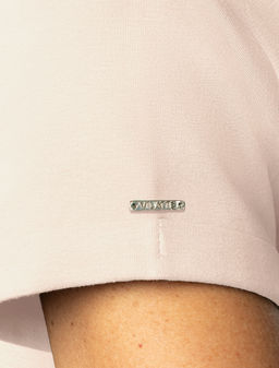 Футболка из премиального хлопка с авторским принтом - Vilatte фото 4