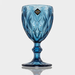 Бокал для вина Magistro «Круиз», 250 мл, 8×15.3 см, стекло, синий