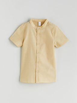 Hakim Yaka Erkek ?ocuk G?mlek ve ?ort 2li,