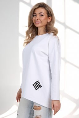 Кофта футер life дл/р