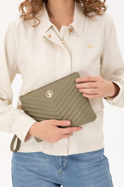 Женская сумочка цвета хаки Неожиданная скидка в корзине - U.s. polo assn фото 2