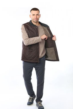 Жилет арт.1185221-1603 РЕМО коричневый - Altro фото 3