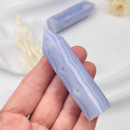 Кристалл из Голубого агата - Радуга самоцветов фото 2