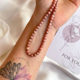 Бусы из Родохрозита - Радуга самоцветов фото 5