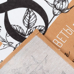 Полотенце кухонное Все цветы для тебя 34*60 см - Доляна фото 5