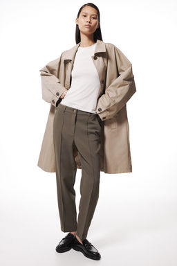 Pantalon sastre con perneras pitillo