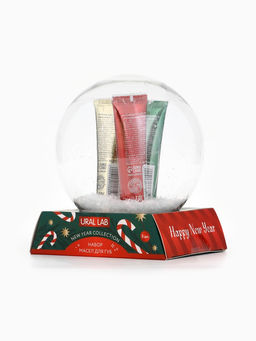 Бальзам - масло для губ Happy New Year, набор 3 шт. × 10 г, URAL LAB  фото 25