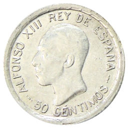 50 сентимо 1926 года Испания