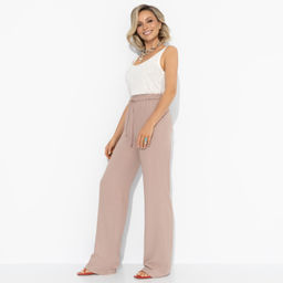 Брюки на резинке Оглушительный успех (капучино) - Charutti фото 6