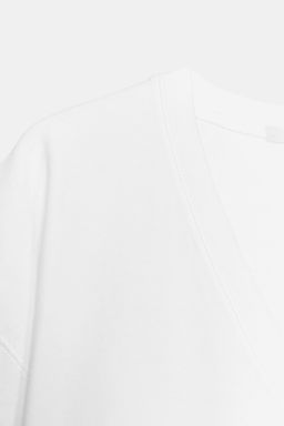 RUSTIC V-NECK T-SHIRT - Zara фото 9