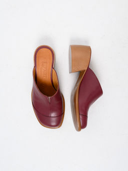 Сабо 5132.23663br.Гнилая вишня+коричневый