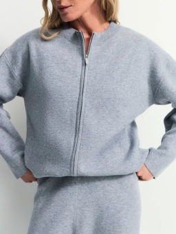 Оверсайз джемпер на молнии / Zarina фото 3