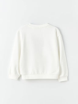 Bisiklet Yaka Minnie Mouse Bask?l? Uzun Kollu K?z ?ocuk Sweatshirt - Waikiki фото 2