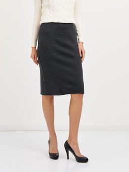 юбка длины миди в сером цвете - Glenfield фото 4