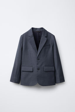 TEXTURED SUIT BLAZER