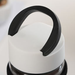 Бутылка для воды Кит, 500 мл, h=23.5 см, с ручкой, в чехле, стекло, рисунок МИКС - Simaland фото 5