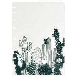 Папка-разделитель для записной книжки пластиковая арт. 48312/ 12 КАКТУСЫ