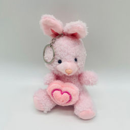 Мягкая игрушка брелок Кролик с сердечком в ассортименте - Storyland фото 8