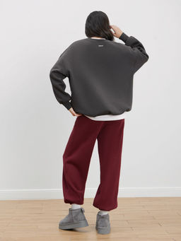 Утепленный свитшот оверсайз - NEVERLATE фото 6