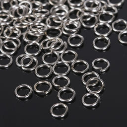 Кольцо соединительное 0.6×5 мм, 50 г (набор ±950 шт.) СМ-973, цвет серебро