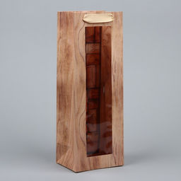 Пакет под бутылку Пожелания, 36 х 13 х 10 см