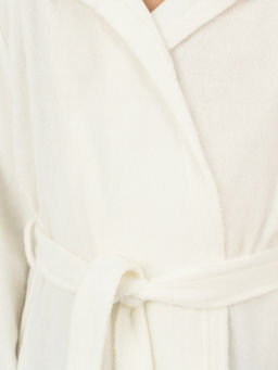 Халат детский молочный