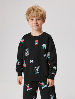 ACOOLA / Джемпер детский для мальчиков Lepaludi черный