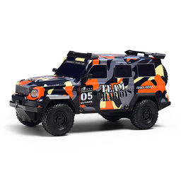Машина "Яркая скорость" 1:18, свет, звук, в коробке